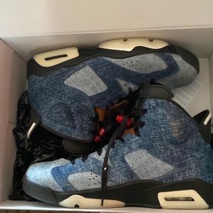 I am selling the denim Jordan 6s
